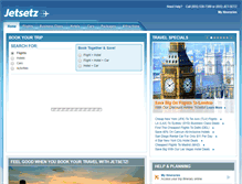 Tablet Screenshot of jetsetz.com